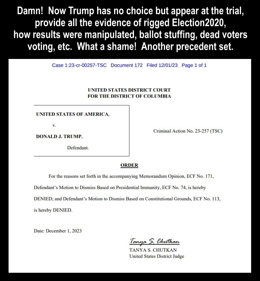 #Trump #TrumpTrial #TanyaChutkan #Election2020 #ElectionInterference #evidence