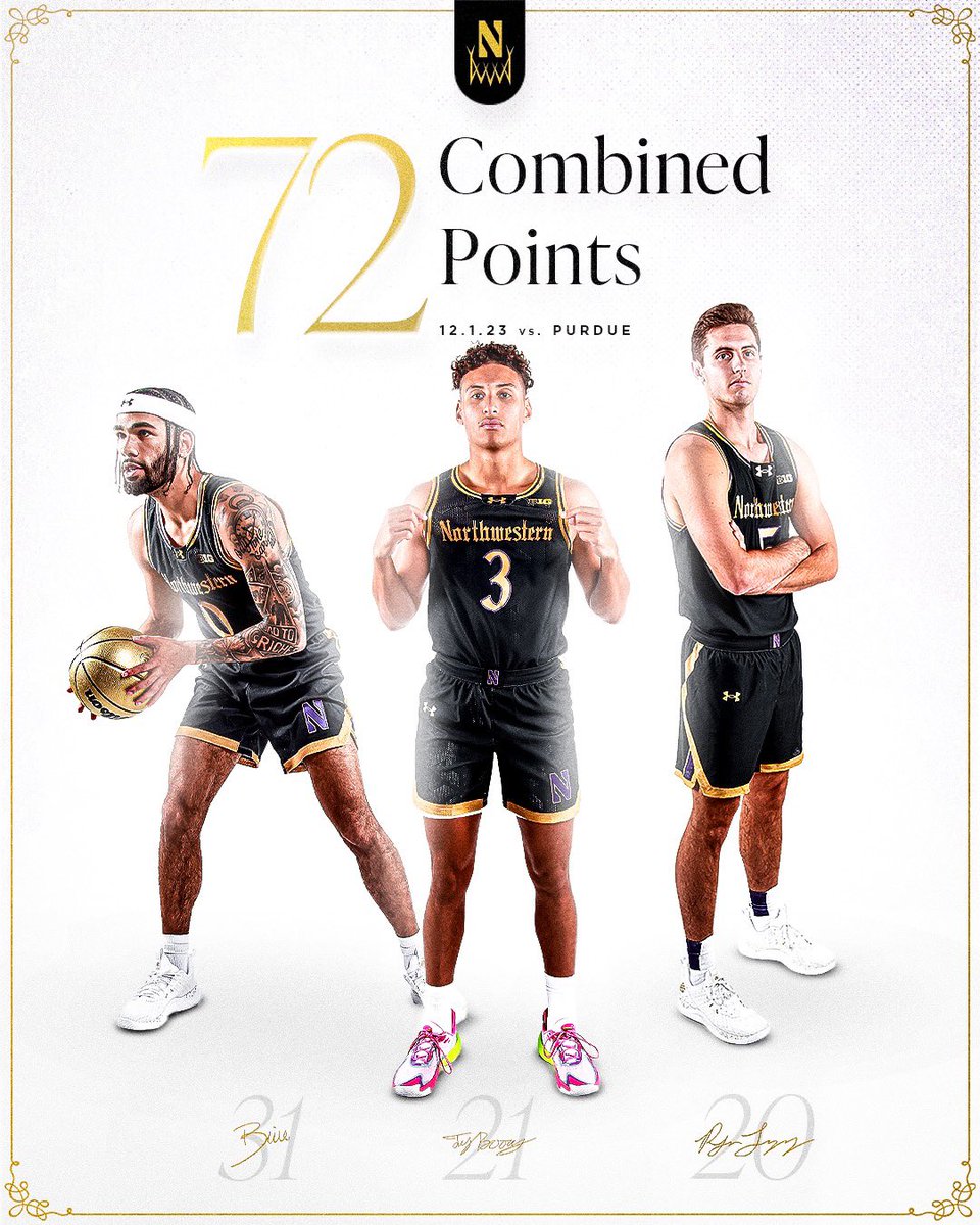 NUMensBball's tweet image. Boo, Berry, Borg, BUCKETS.