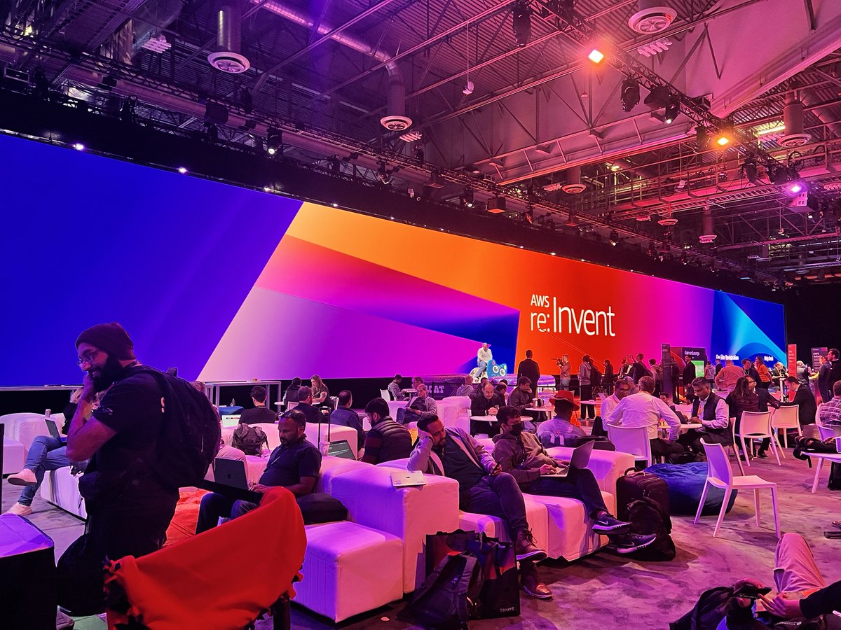 Back from #AWSreInvent and just looking forward to not doing anything