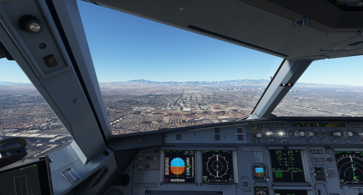 ElsassAviation's tweet image. Coucou Las Vegas ⭐♠️♣️♥️♦️🎰
#avgeek #MSFS2020 #FenixSim #A320 #KLAS