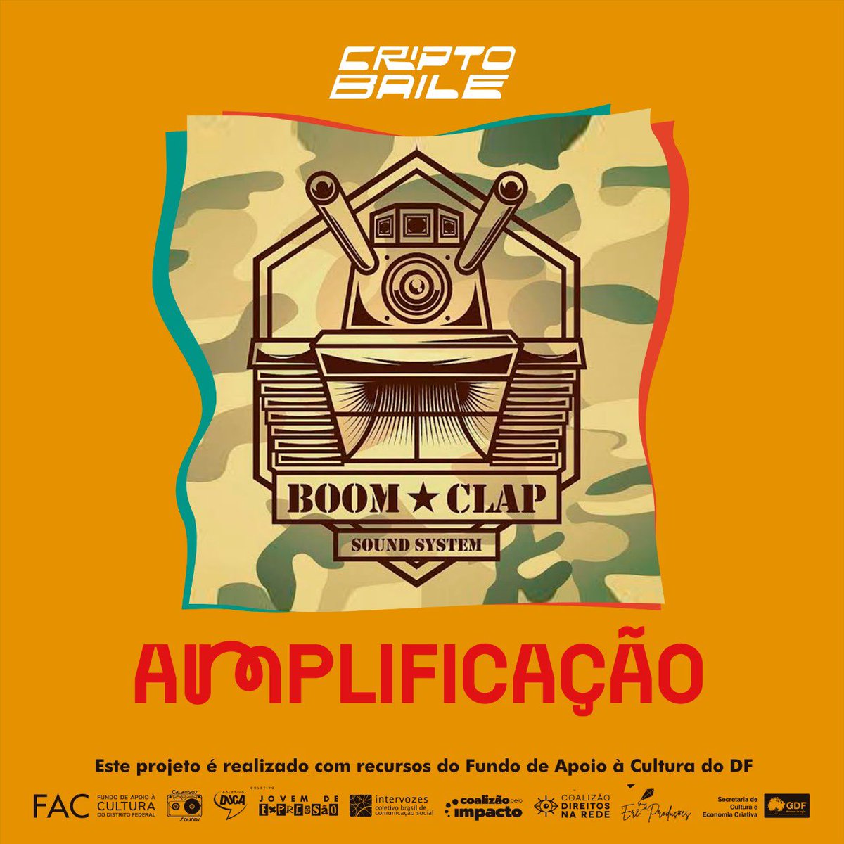 criptobaile's tweet image. HOJE O PAREDÃO VAI TRUVAR 💥

Se liga que o baile de hoje já começou e tá por conta dos brabos Selecta KBC, Digital Dubs y Red Lion com a amplificação cabulosa do Boom Clap Sound System🔥