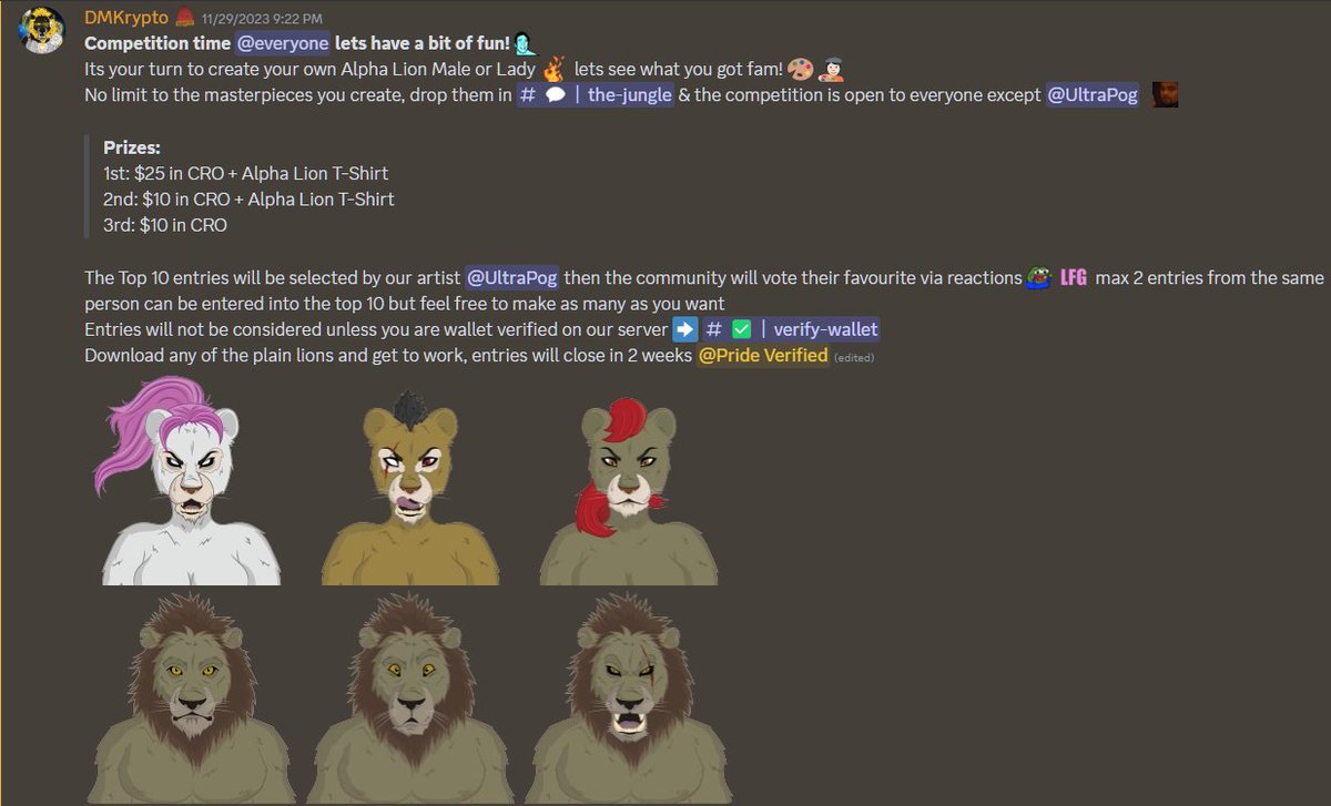 Alpha Lions Rebooted tweet media