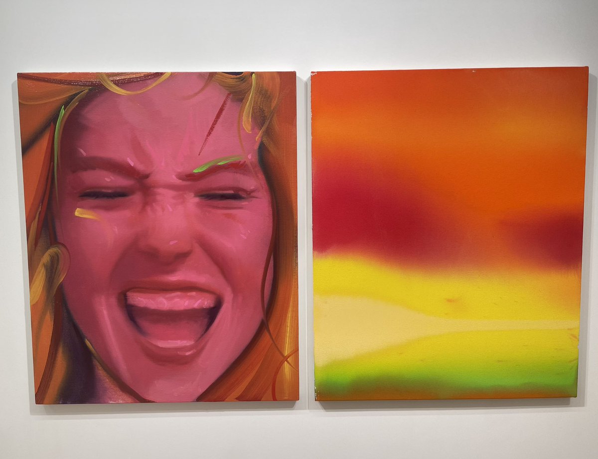 yokoi_10's tweet photo. cocoro nakauraさんの個展
『views』
これまで観たことのない強烈な“ピンク”が印象的…ピクチャーインピクチャーで人の顔というのも面白い♨️
#cocoronakaura
#HIROOKAMOTO
#現代アート #art #contemporary https://t.co/KukNBY8SYO