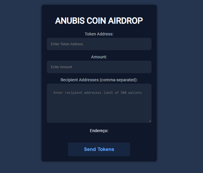AnubisCoin's tweet photo. 🚀 Exciting news from Anubis Coin Swap! Now, projects can conduct Airdrops with competitive fees on our platform! 🎉✨ Incredibly competitive fees to boost projects! 🚀✅ Simplicity, efficiency, and competitiveness in one place! Coming soon! 📆 #AnubisCoinSwap #Airdrops #Crypto https://t.co/ztiRjYisE7