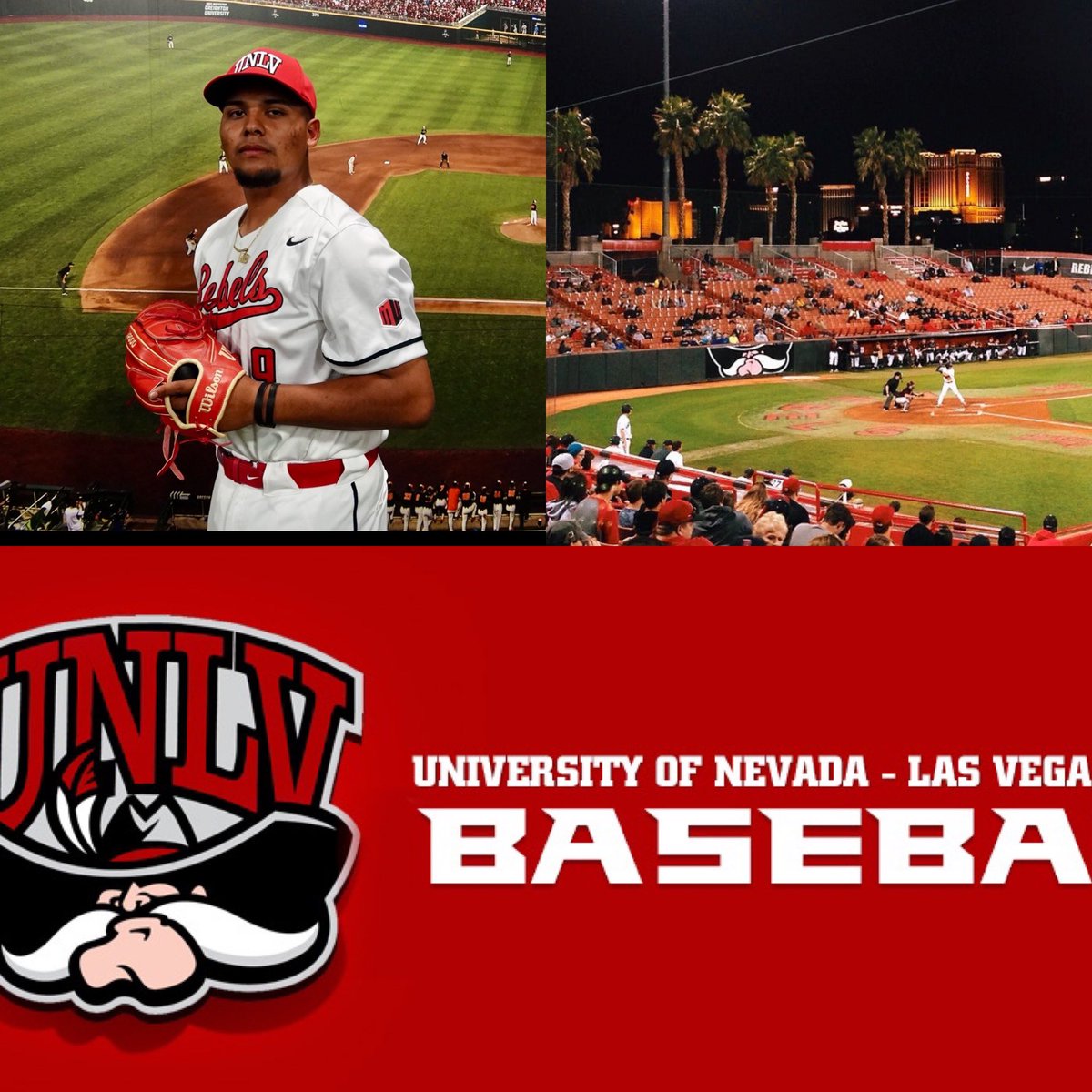 baseball_RCC's tweet photo. Another arm off the board. Congratulations to RHP Alex Navarette on his commitment to UNLV. #Tiger4Life https://t.co/Z4enfcSELk
