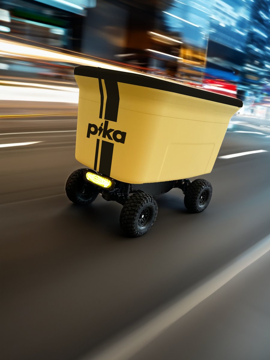 Bizero (@bizerobike) on Twitter photo Pika II teslimat robotumuz, siparişe açıldı! Detaylı bilgi ve sipariş için: info@bizero.bike Pika II teslimat robotumuz, siparişe açıldı! Detaylı bilgi ve sipariş için: info@bizero.bike