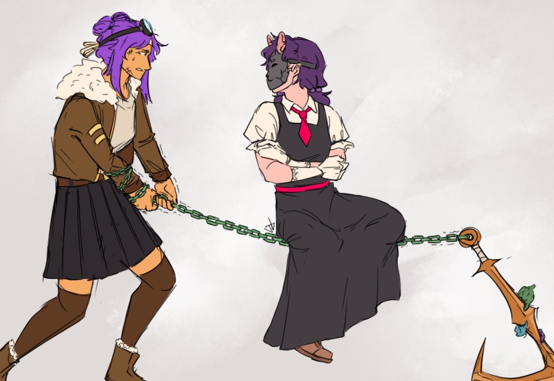 Shia__JD's tweet image. "You'll have to try harder than that-"

(I'm a big fan of the anchor blade and the Lux training arc 😌)
#contentsmp #contentsmpfanart #doctor4t #luxintrus