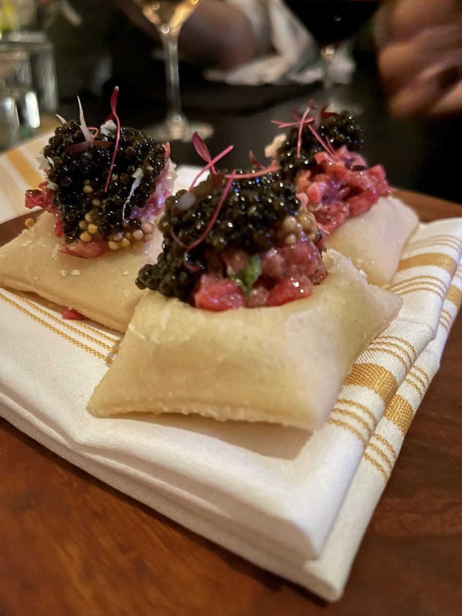 SparrowCoffee's tweet photo. The food @ #ChefJoseSosa’s #Ummo in #RiverNorth. Lots of vibrant colors and flavors. Maybe I should have sat down at a table but it was too hard to pass up a seat at the bar overlooking the action-packed dining room. https://t.co/Zq8y9g4cqd