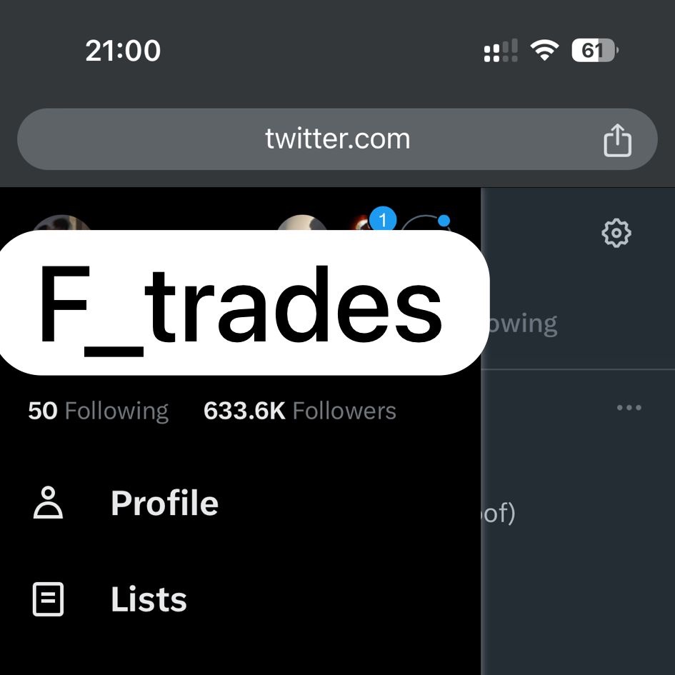 f_Trades's tweet photo. taking highest offer (crypto)
+630k - active acc -  monetization available - big account https://t.co/du5bMs1xPF