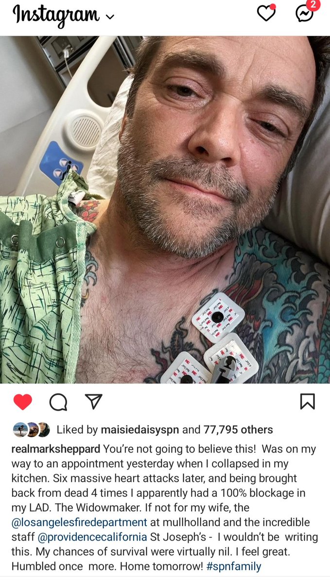 carly_dolphin's tweet photo. #WeLoveYouMarkSheppard
I'm glad he's ok!! ❤️❤️❤️ https://t.co/7jg2mbuG72