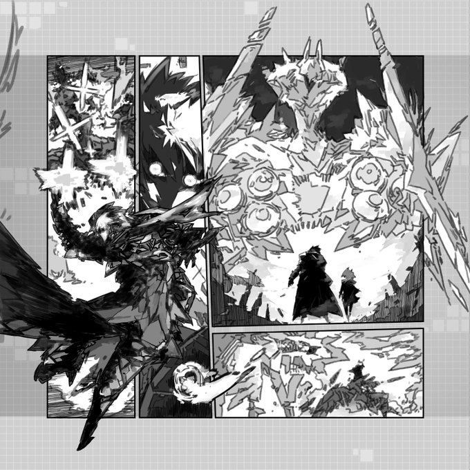 オリロボ本。設定だけじゃなく漫画もちょっと差し込みたかったのでページ再編集&圧縮。 