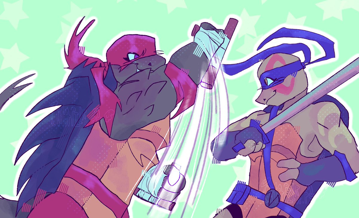 bros training💙❤️

#rottmnt #rottmntfanart #rottmntart #SaveRiseoftheTMNT #rottmntleo #rottmntraph #TMNT #tmntfanart