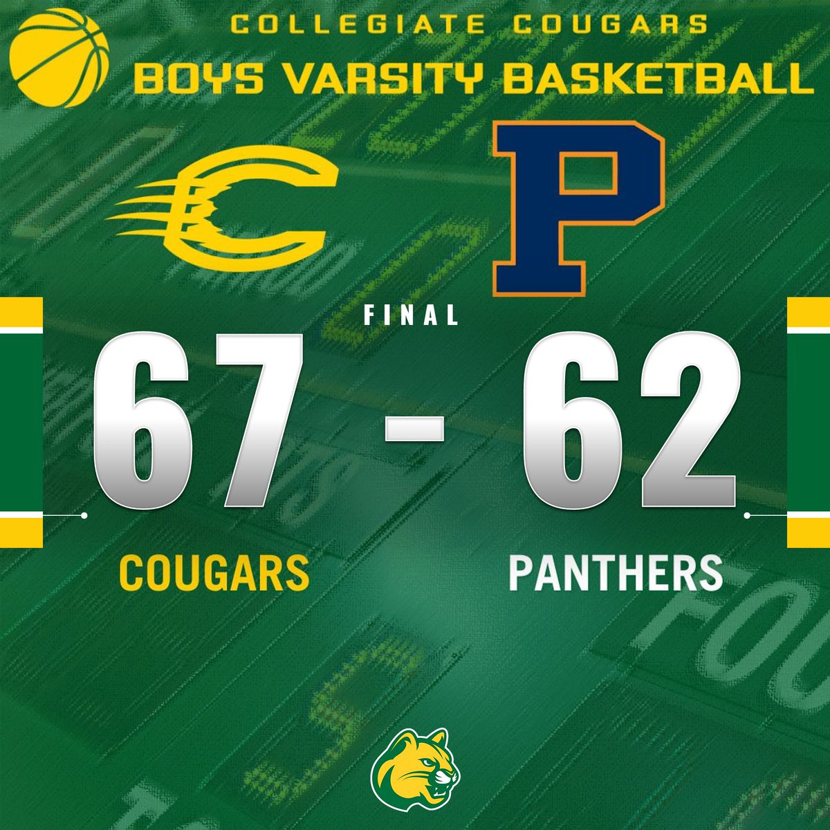 The Cougs win The Potomac Tournament!