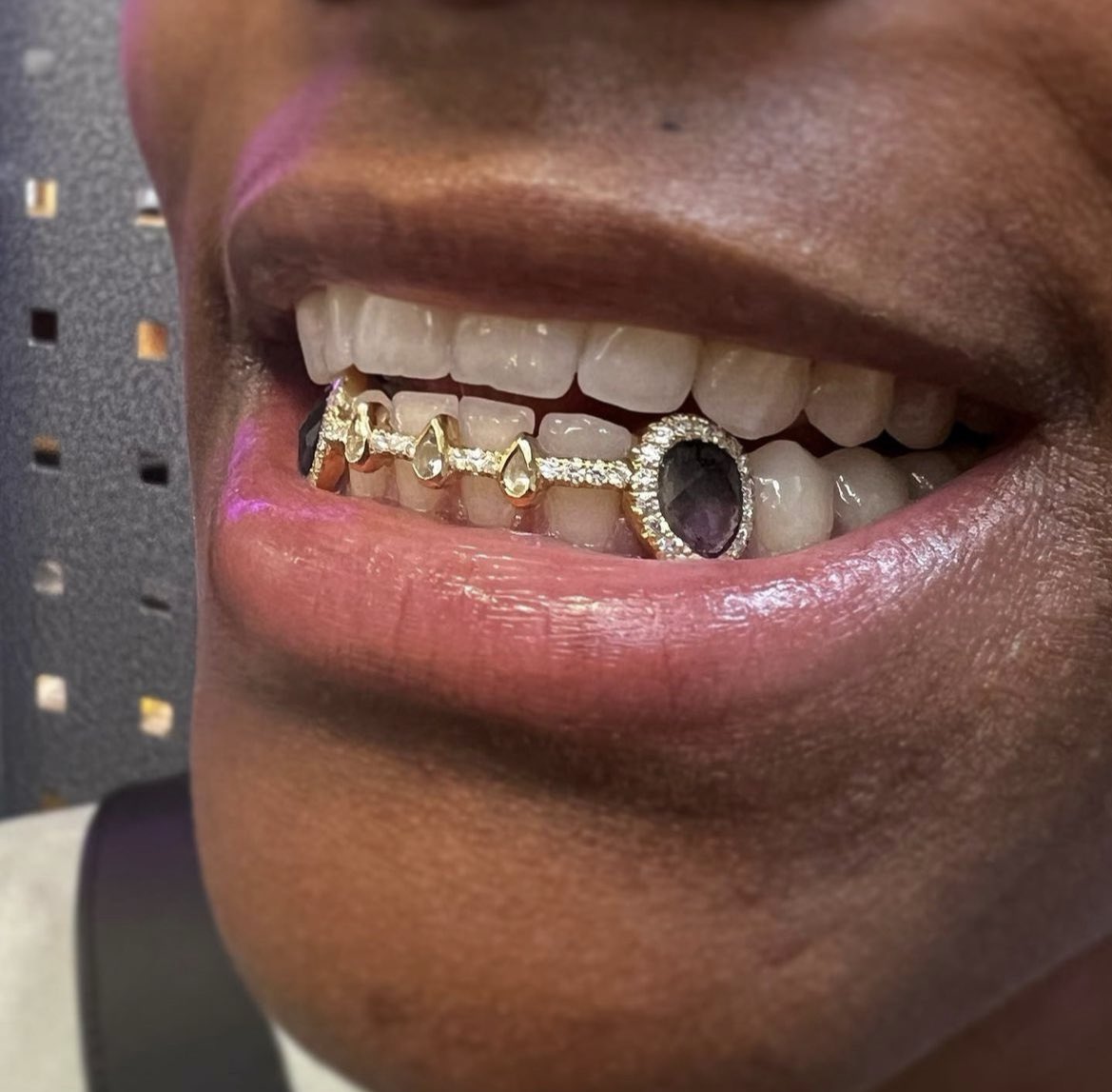 Letitia Wright’s 2023 Met Gala grillz