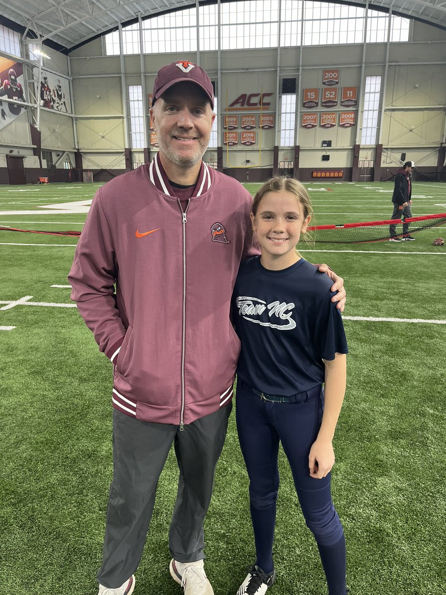 laneyrtucker2's tweet image. First prospect camp in the books!  Thanks to @VTechSBcoach @michaellew10 &amp;amp; @jjpower19 for an awesome day!  @HokiesSoftball has great facilities, staff and players!  I plan to see you all on campus again!  #2030grad @gregtucker31 @CoachTucker2131