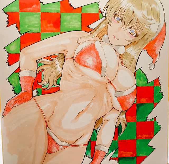 #copiccomitia2023
本日販売の大色紙です
一足早いサンタ 