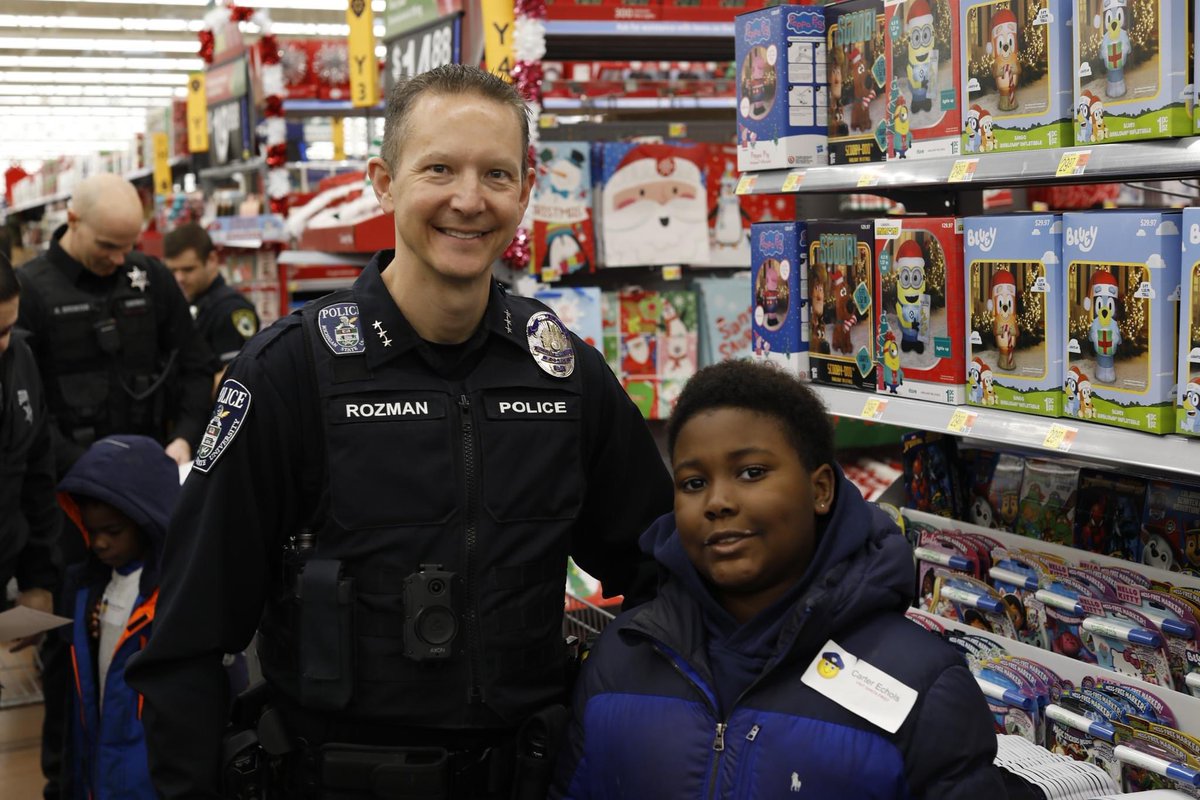 Our hearts are full after participating in the annual Shop with a Cop event this morning! Our MSU Police officers joined other law enforcement partners from Ingham County to spend the morning shopping with our new friends at Walmart in Eastwood Towne Center. Seeing the…