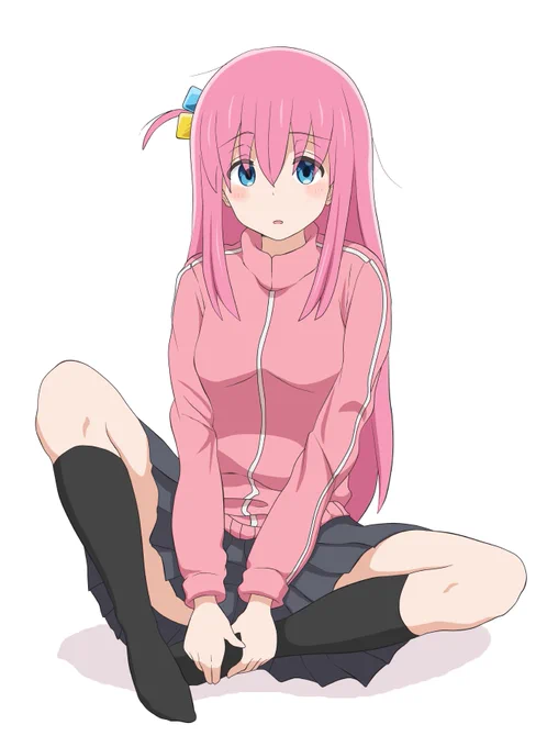 アンニュイ無防備あぐらぼっち#ぼっち・ざ・ろっく 