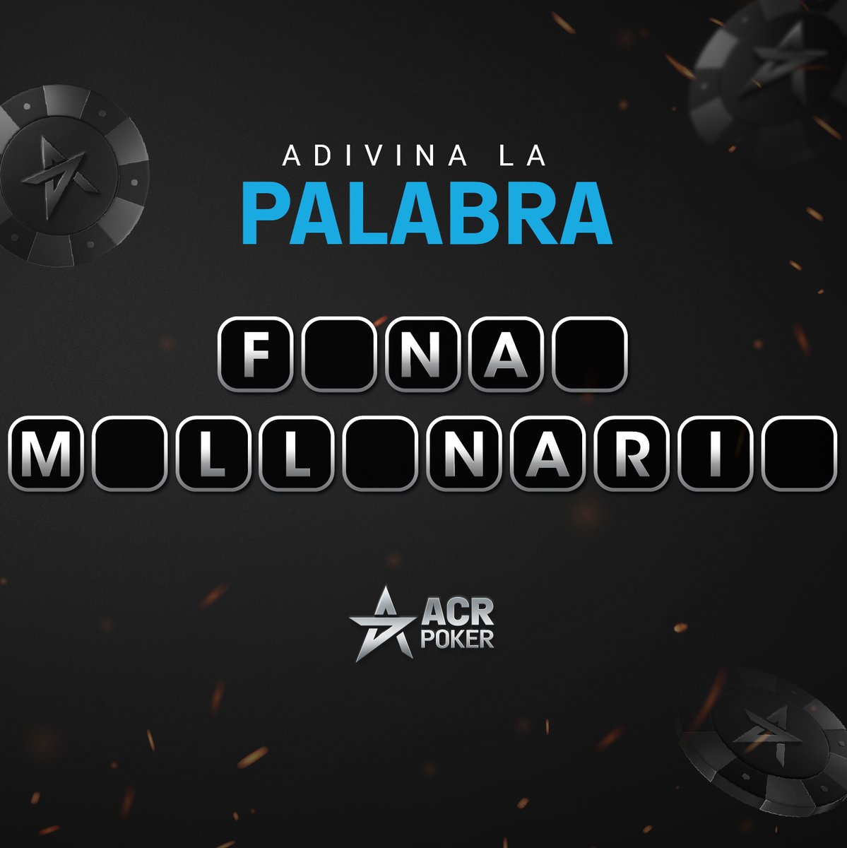 AcrPokerLatam's tweet photo. SORTEO 👉 1 TICKET de US$66 🎟️

🇺🇾 ENJOY POKER TOUR 🇺🇾

Si decimos que el próximo martes comienza el Día 1A…..

¿De qué estamos hablando? 😎

Comenta + ❤️🔄 + Nick
Menciona a un amigo del poker 

——
#ACRpoker @EnjoyPuntaPoker #uruguay https://t.co/d7rX2rWzPt