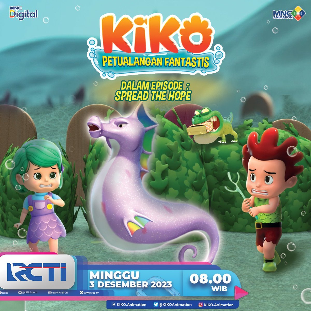 officialinews_'s tweet photo. Kali ini serba-serbi BUBA yang bikin #SahabatKIKO gregetan nontonnya ๐ ๐ Yuk temukan di EPISODE MINGGU SERU - "SPREAD THE HOPE" Minggu, 3 Des 2023 Jam 08.00 Pagi di RCTI โบ๏ธ #KIKOSeason3 #EpisodeBaru #SpreadTheHope https://t.co/tcjuvaVkTL