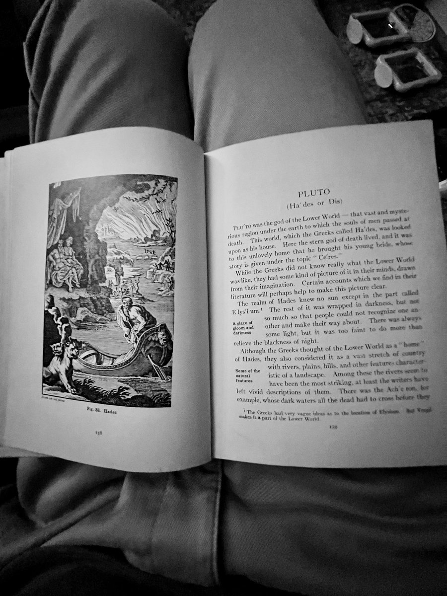 tamast's tweet photo. in Kt’s 95 year old book (published 1927) ..
an illustration already from  
“some years ago”
fcklulz that dude must be tired / strong
(it never gets better?)
—-
also these
Greek &amp; Roman mythologies.
—-
as for how i am living ..
i am living swell. https://t.co/2H4jXHgdNX
