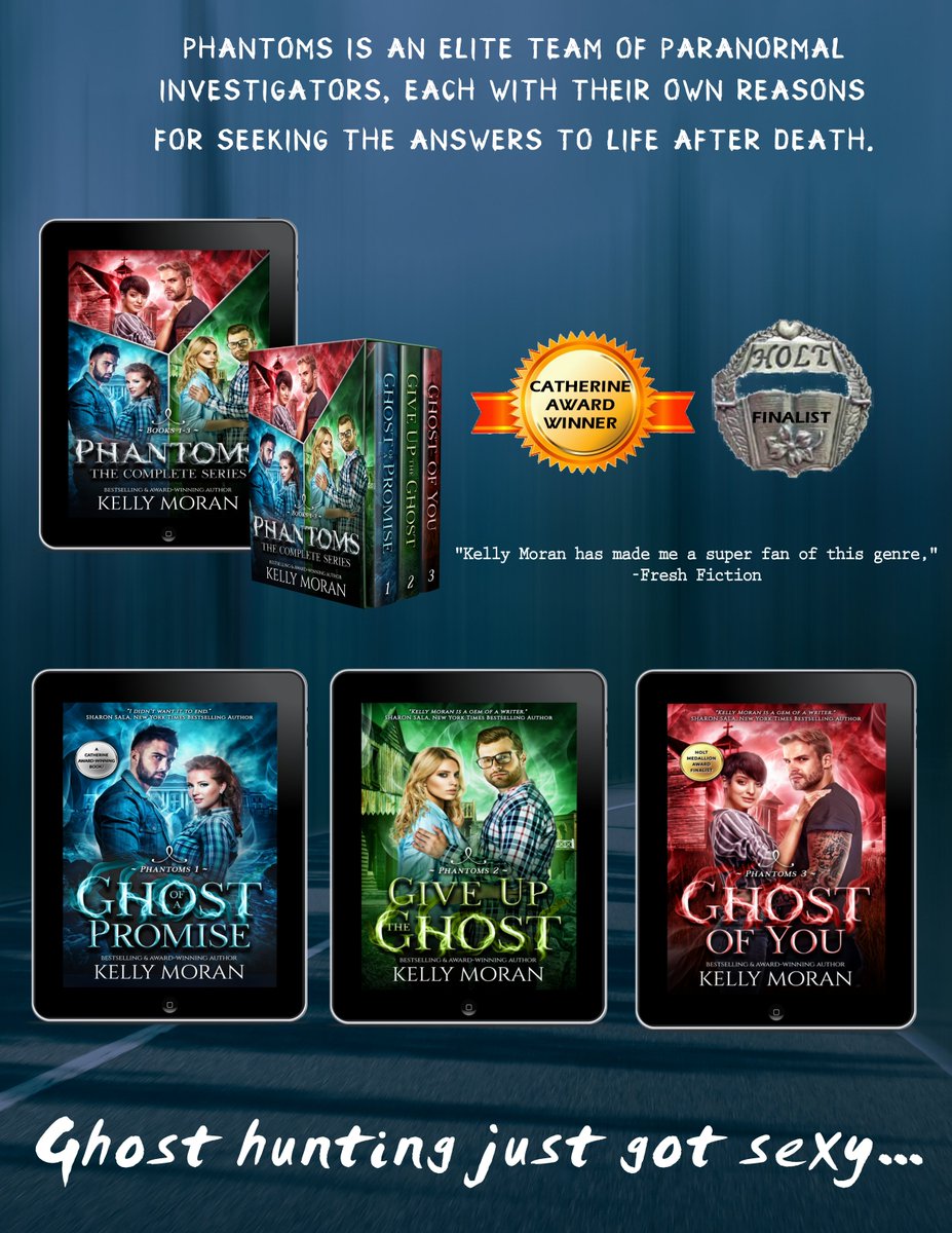 AuthorKMoran's tweet photo. "It took a pair of ghosts to open my eyes."
-Kelly Moran, Phantoms
📚https://t.co/fYpB3hU0xX
#paranormalromance #BooksWorthReading https://t.co/tlOHUtVZvO