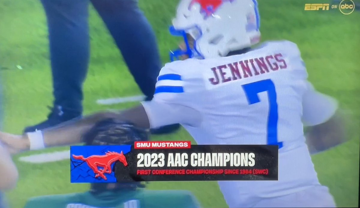 SMU 🤝 Texas

Winning your conference before bailing for a new one