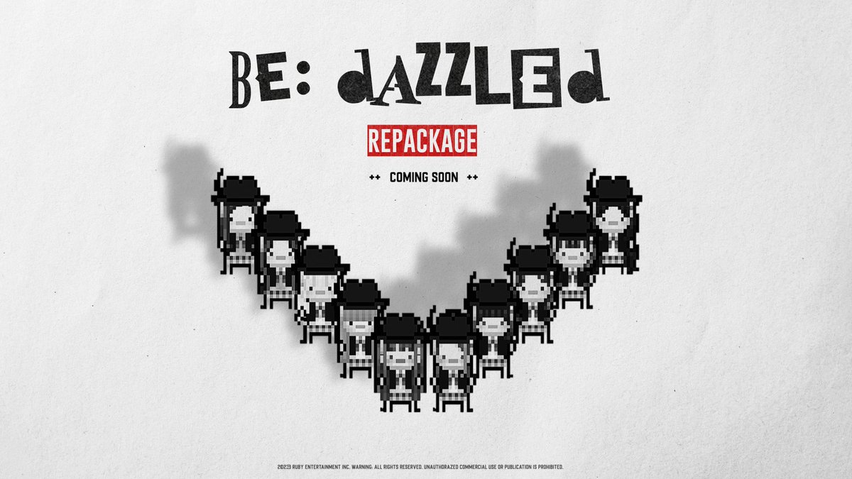 DazzlingTWT's tweet photo. ✨️ DAZZLING GIRLS | Comeback Announcement
<BE:Dazzled - The 1st EP Repackage>
<COMING SOON>
☁️ Visit DZG Official Store and PRE-ORDER: https://t.co/nYt0Lx5QHJ…
#DZG #DazzlingGirls #Debut #BEDazzled #MonthlyIdol #MIPOP #MonthlyEnt #608Factory #Comeback https://t.co/CtbdIB1Pwn