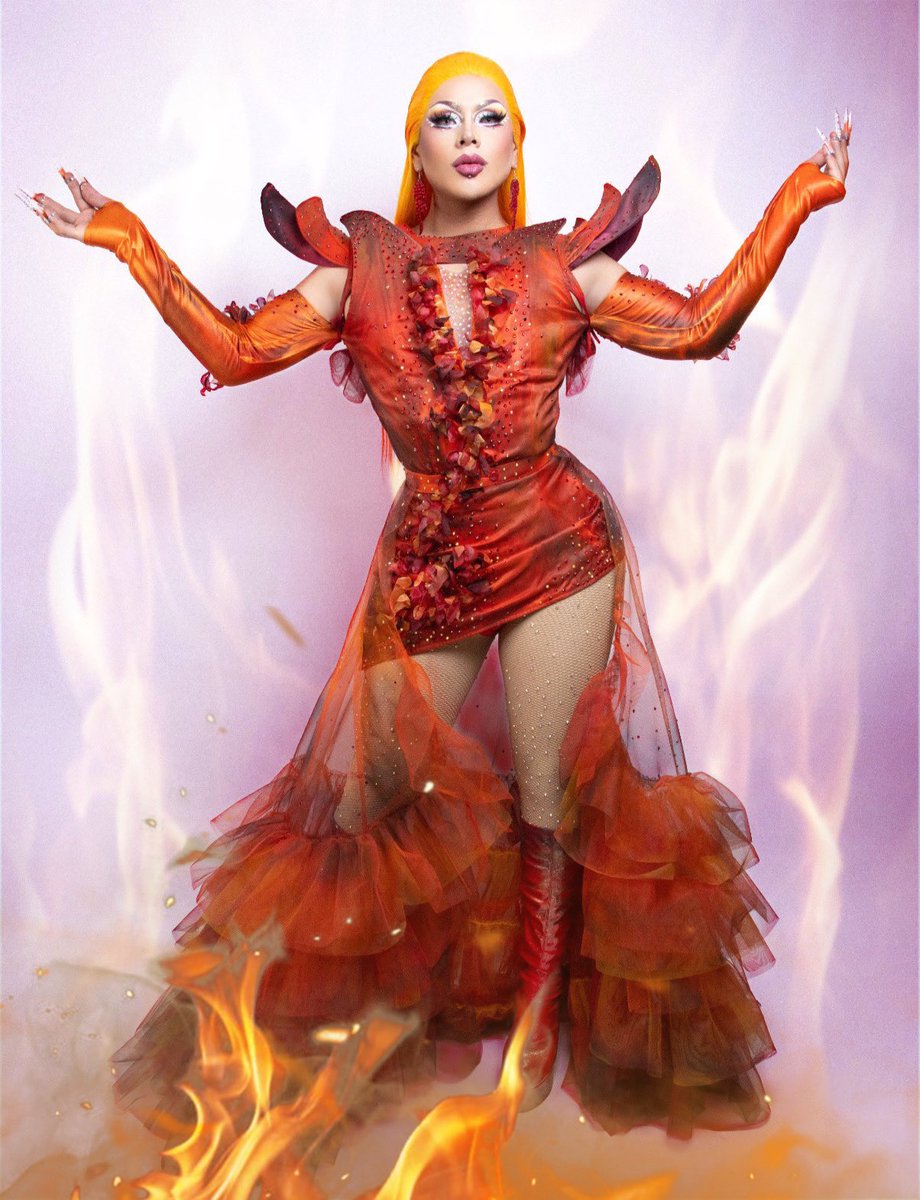 soyvikzen's tweet photo. Twitter lo verá primero #ItsVikzen #HouseOfDragon #DragQueen #GirlOnFire https://t.co/ZfCQJbveJC