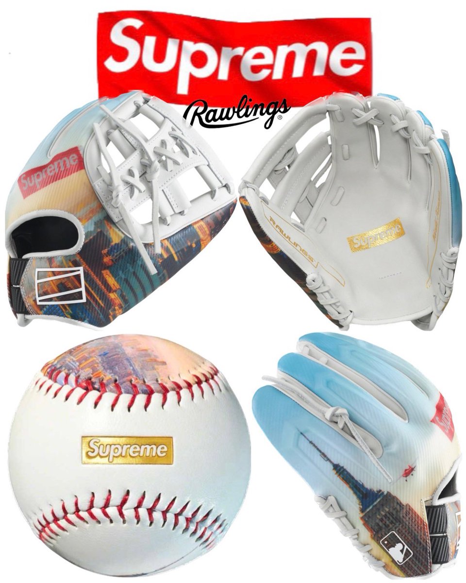Supreme×Rawlings シュプリーム ローリングス ベースボール