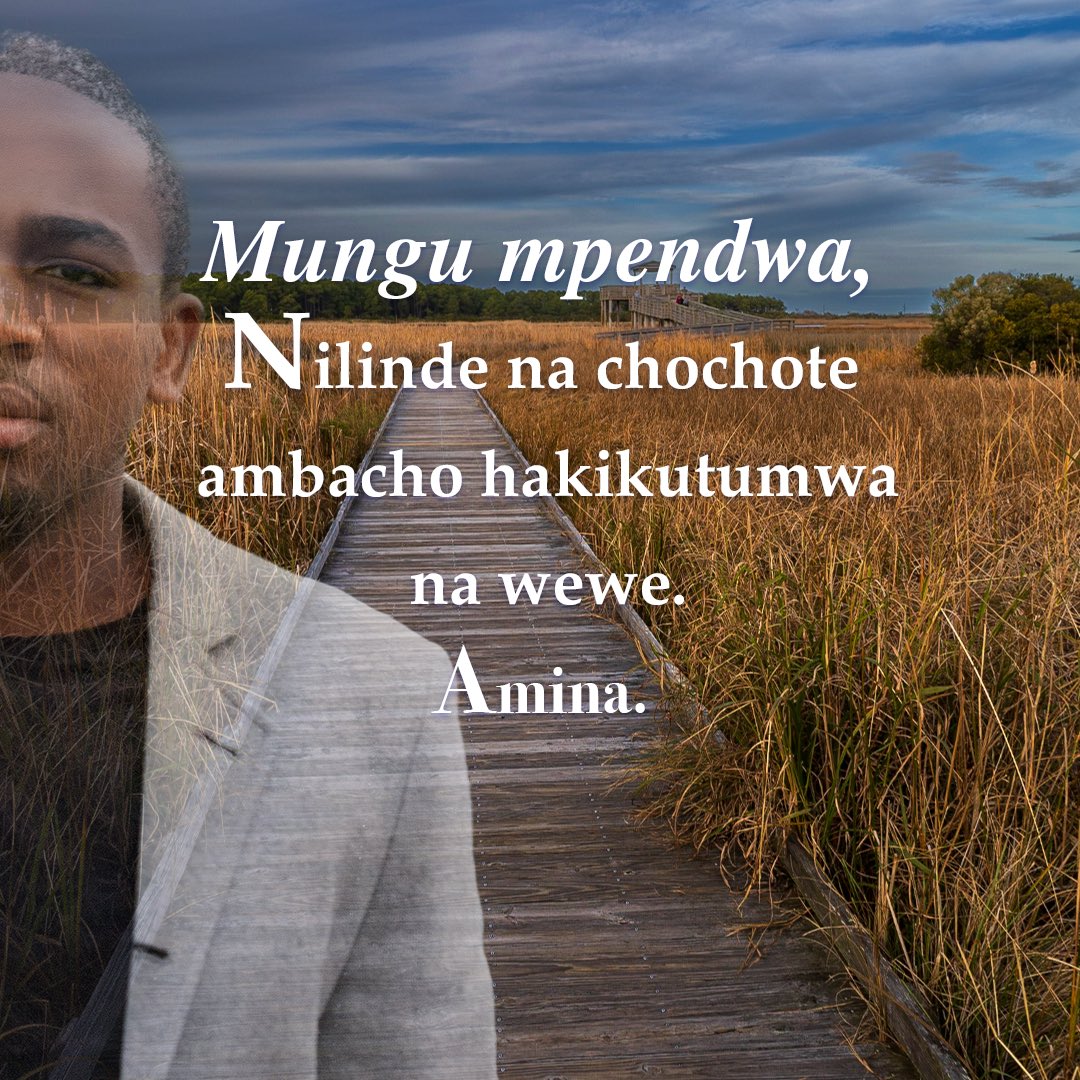 nicebower's tweet image. MUNGU mpendwa