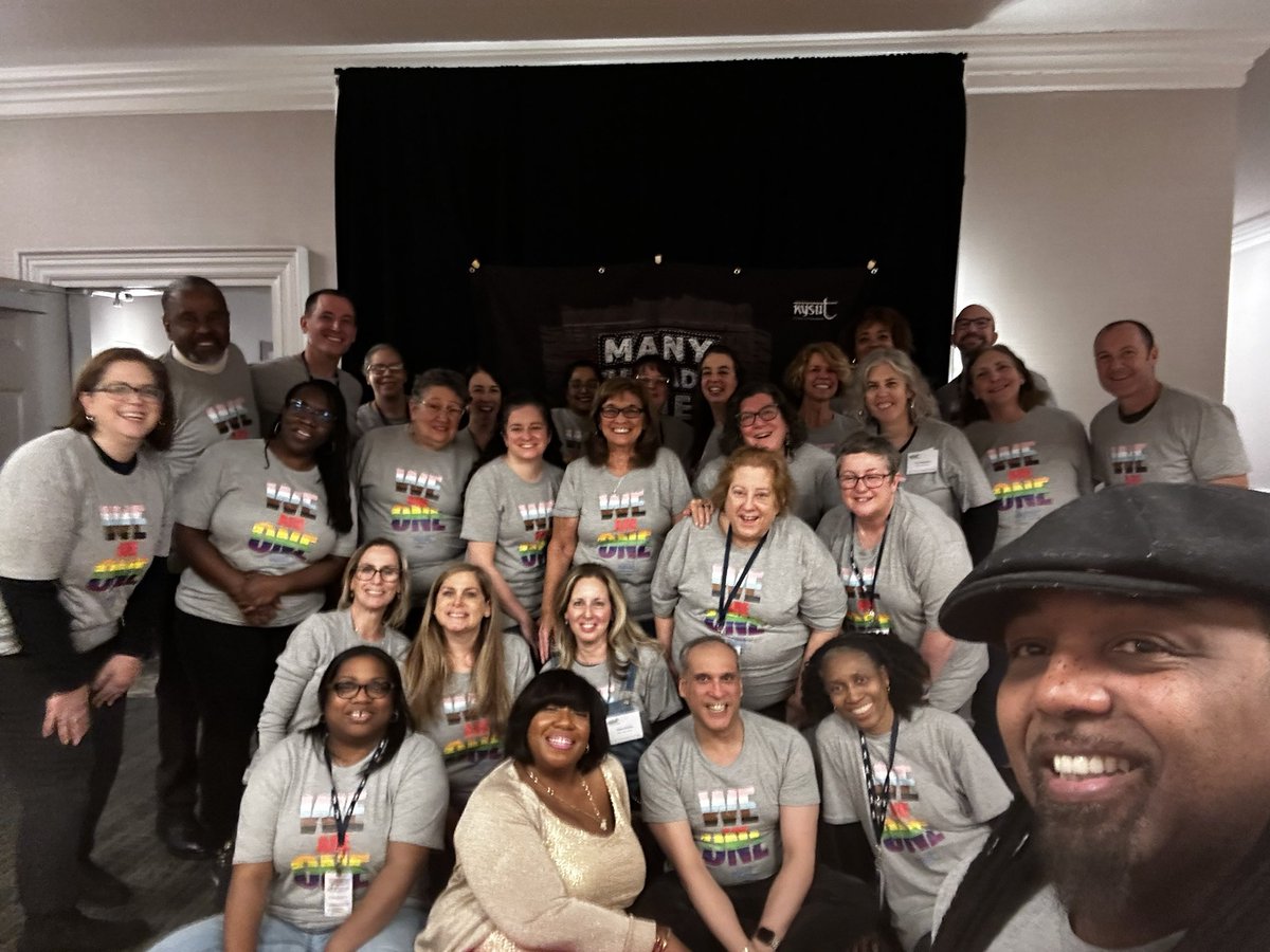 Here are the @NYSUT Safe Spaces ToT and Reversing Runaway Inequality workshop participants empowered to take action and create change as well as celebrating Davida’s bday! <a href="/NYSUTStreasurer/">Philippe Abraham</a> <a href="/MelindaJPerson/">Melinda Person 🍎✌🌈</a> <a href="/TyroneHendrix6/">Tyrone C. Hendrix</a> <a href="/NEAToday/">NEA</a> <a href="/AFTunion/">AFT</a>