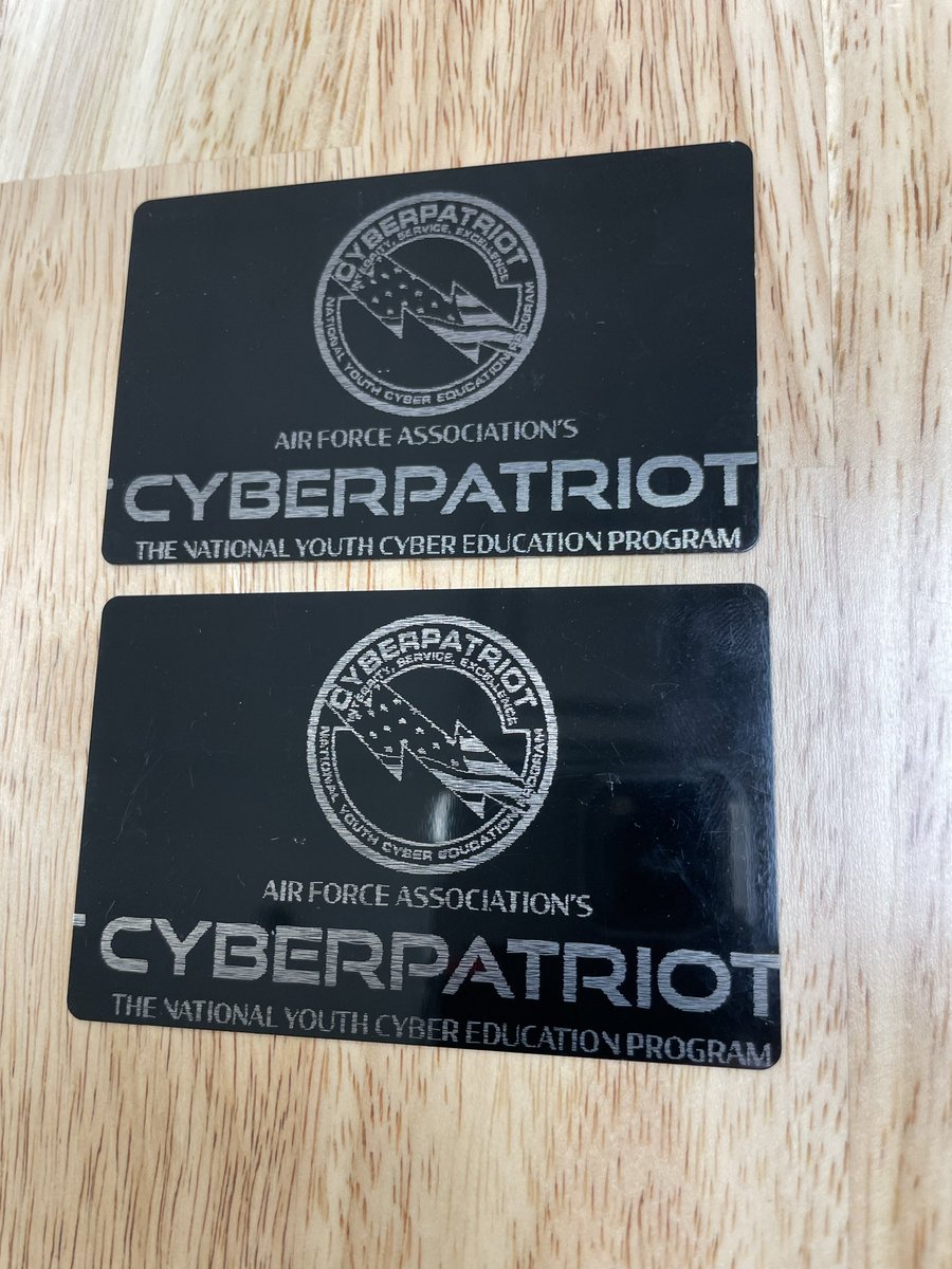 Cybersecurity, Canyon High School (@cyber_coogs) on Twitter photo These are our COOG Time Passes for CyberPatriots! Stonecipher had the Idea, but Coach Baker’s students brought the idea to life! Good Job, Good Job! If you want these for your club or organization talk to Baker or Stonecipher! <a href="/DavissonDustin/">Dustin Davisson</a> These are our COOG Time Passes for CyberPatriots! Stonecipher had the Idea, but Coach Baker’s students brought the idea to life! Good Job, Good Job! If you want these for your club or organization talk to Baker or Stonecipher! <a href="/DavissonDustin/">Dustin Davisson</a>