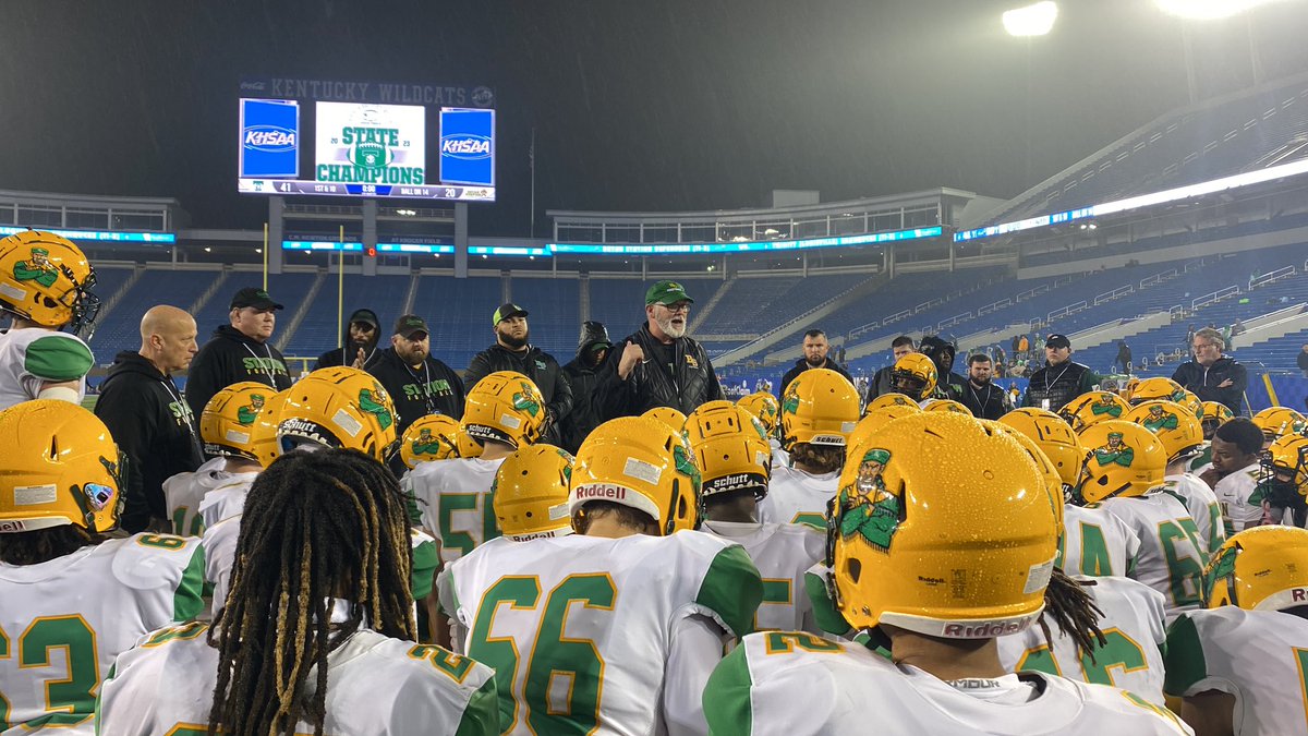 Coach Hawkins gives his final words to the team. A heck of a season by the Defenders that this senior class should be proud of of what they accomplished!
<a href="/FOX56News/">FOX 56 News (WDKY)</a> <a href="/BSHSATHLETICS1/">BryanStationAthletics</a> <a href="/bryanstationfb/">Bryan Station Football</a>