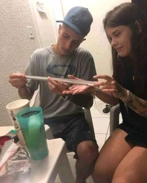 Queria tá assim com ela