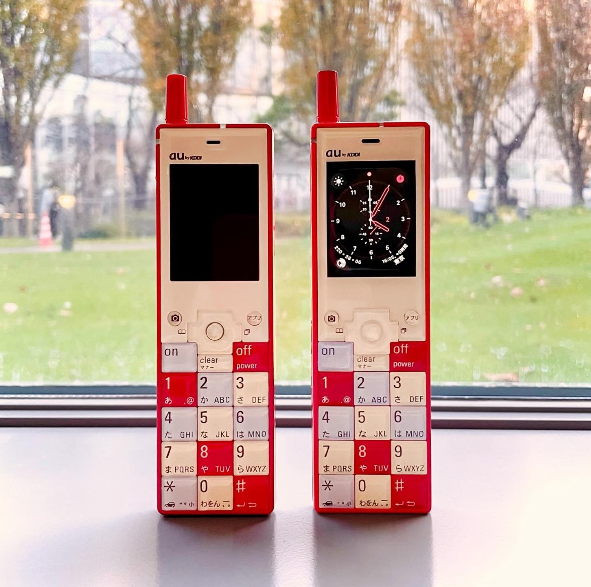 初代INFOBARモック3点セット au INFOBARモックアップ 3種セット