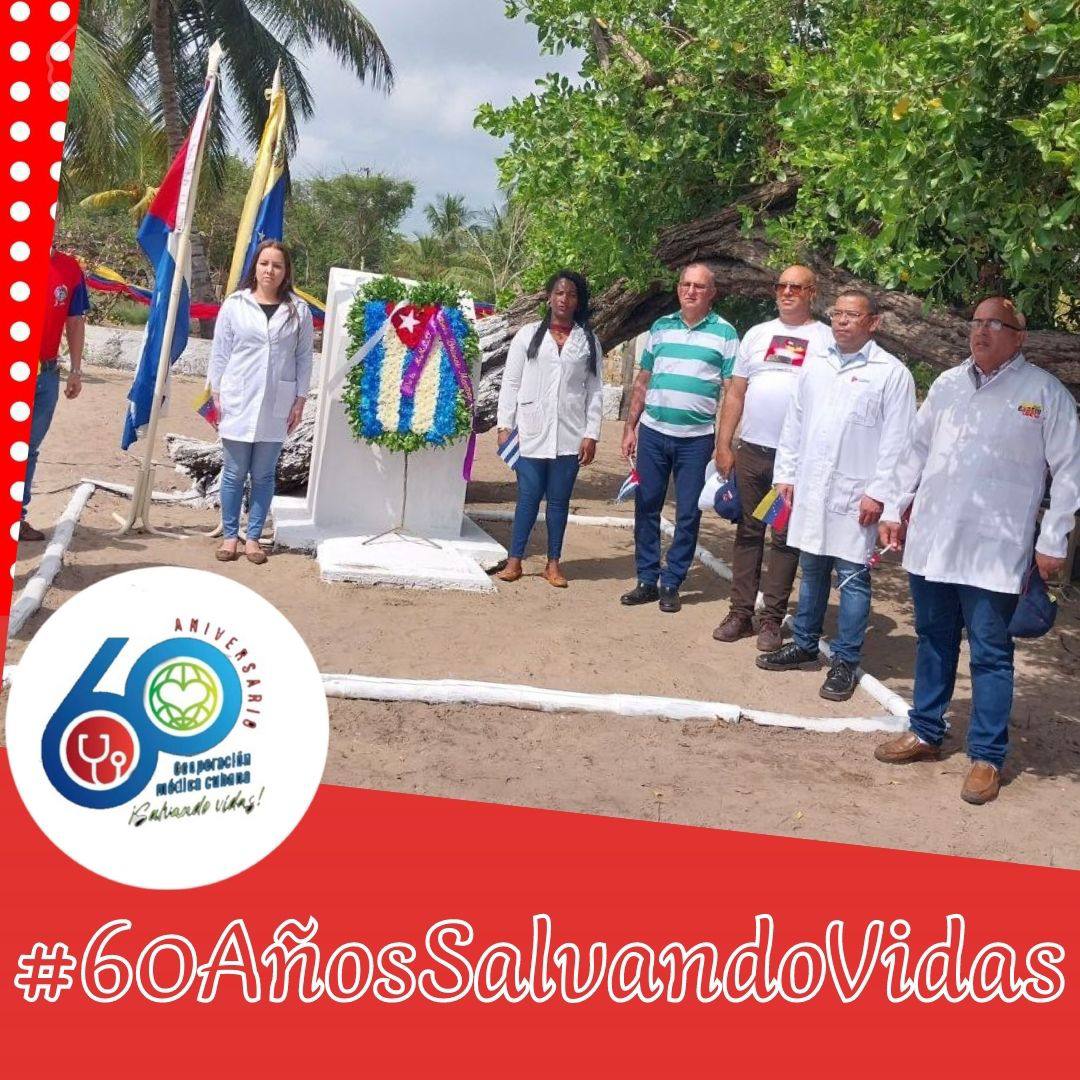 En las relaciones internacionales practicamos nuestra solidaridad con hechos, no con bellas palabras. #CubaPorLaVida #CubaCoopera <a href="/cubacooperaven/">Brigada Médica Cubana en Venezuela</a> <a href="/MINSAPCuba/">Ministerio de Salud Pública de Cuba</a> <a href="/japortalmiranda/">José Angel Portal Miranda</a> <a href="/MinSaludVE/">MPPSalud</a> <a href="/cubacooperabol2/">Brigada Médica 🇨🇺 Bolívar🇻🇪</a>