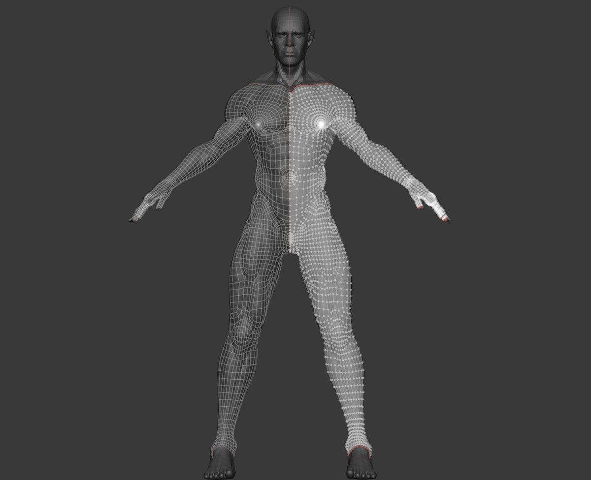 FrellingHazmot's tweet image. Please end me...

#retopology