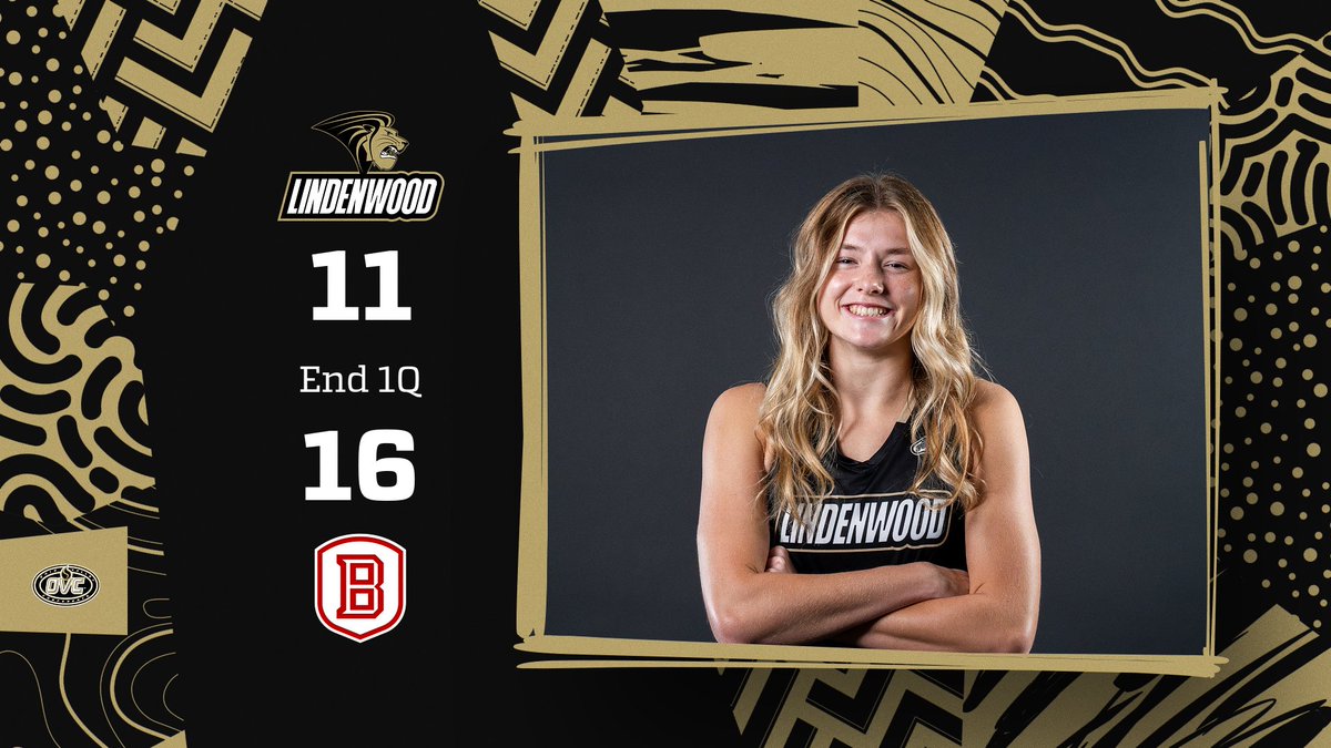 Fast paced first quarter ends with us trailing by 5⃣. We forced eight turnovers in the opening frame and Ellie Brueggemann leads us with five points. 

#LionHearted