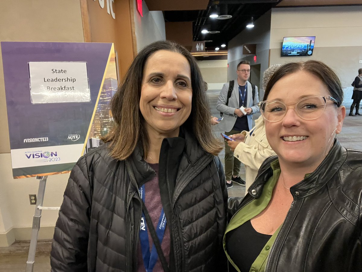 Ended the last day of #VisionACTE2023 with the State Leadership Breakfast and enjoying the closing session. It was a long time away from home, but with so many takeaways and applications to benefit <a href="/ParadiseHighSc1/">Paradise High School</a> and our community. Until next year… ✌️