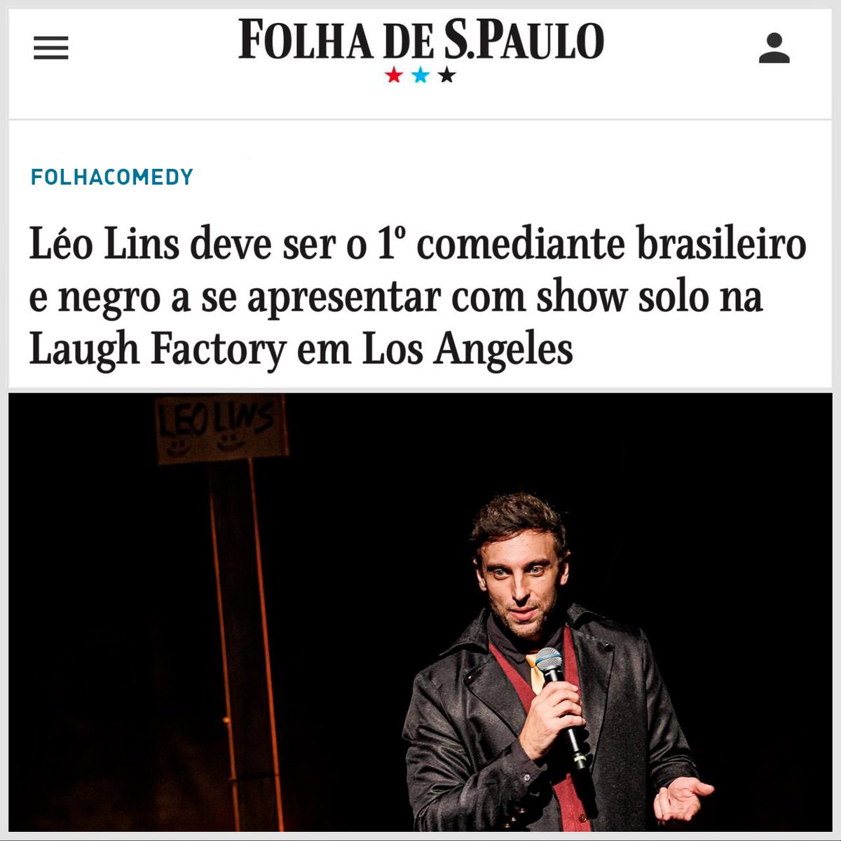 Orgulho por representar este marco histórico
