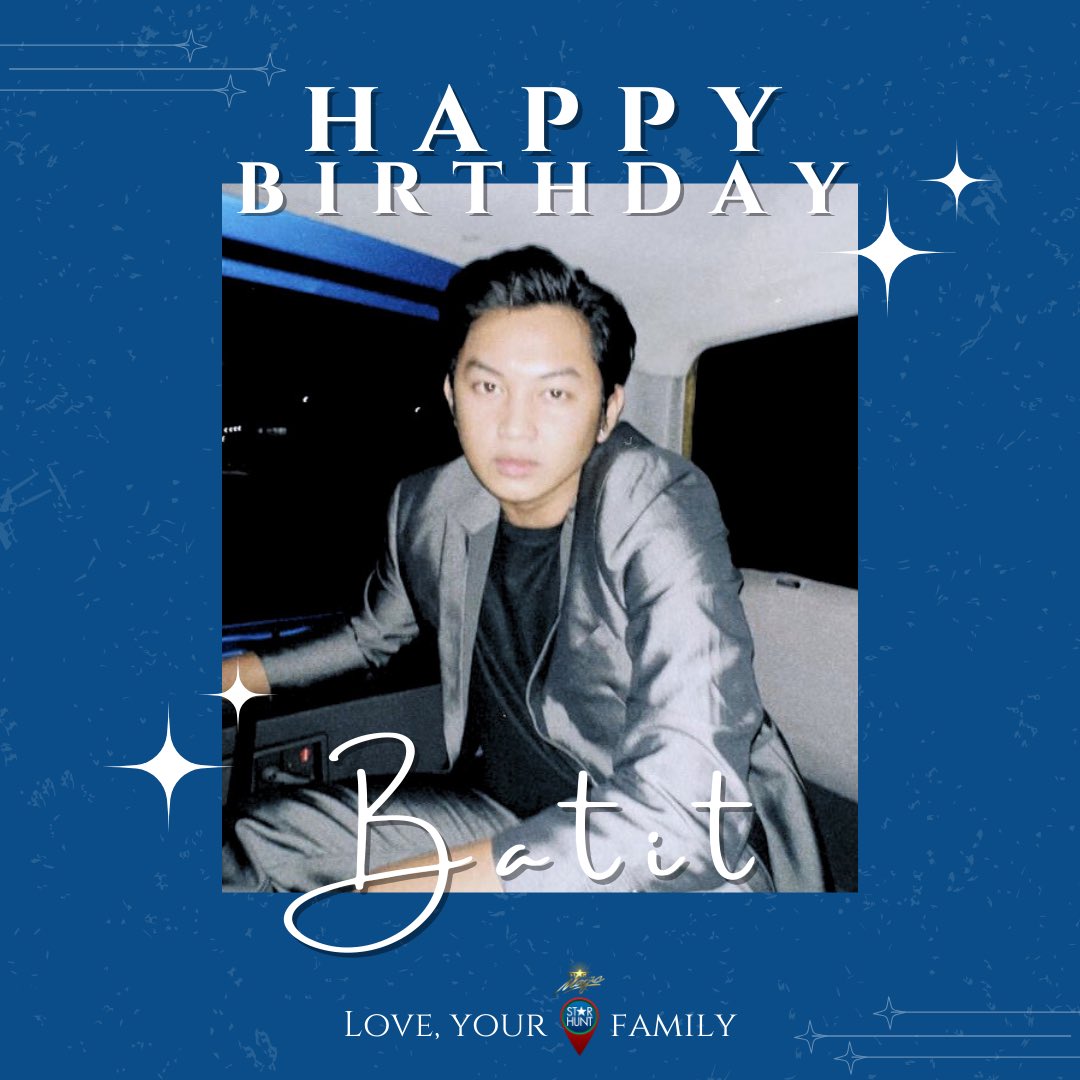 Happy birthday, <a href="/espiritubatittt/">Batit Montinola Espiritu</a>! Best wishes for a wonderful year! Enjoy your day and always keep on shining!✨

Love, your Star Hunt family ❤️