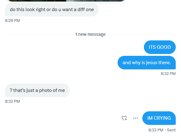 florescentflora's tweet photo. @ikuzotsu bud is NOT jesus 😭😭🙏🙏 https://t.co/g0wzUCFO6v