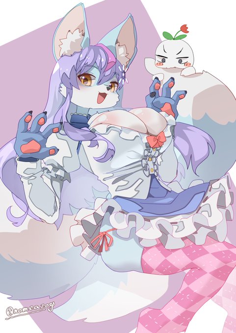 がおー!でっかいぞー!!すごいぞー!!
紺狐さん1周年おめでとうございました!
これからもでっかく育ってね!☺☺☺
@Fusetsuko_Konko  #雪や紺狐artや紺狐 