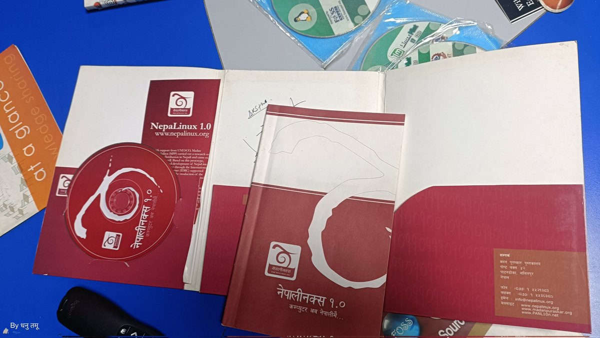 brgnepal's tweet photo. Today I came to know that there used to be NepaLinux when .@fossnepal was at its peak. 🙂

Thank you to @hempal Hempal Shrestha Dai for sharing some of the memories from .@fossnepal

Thanks to @gnome_asia https://t.co/IV11avoz4B