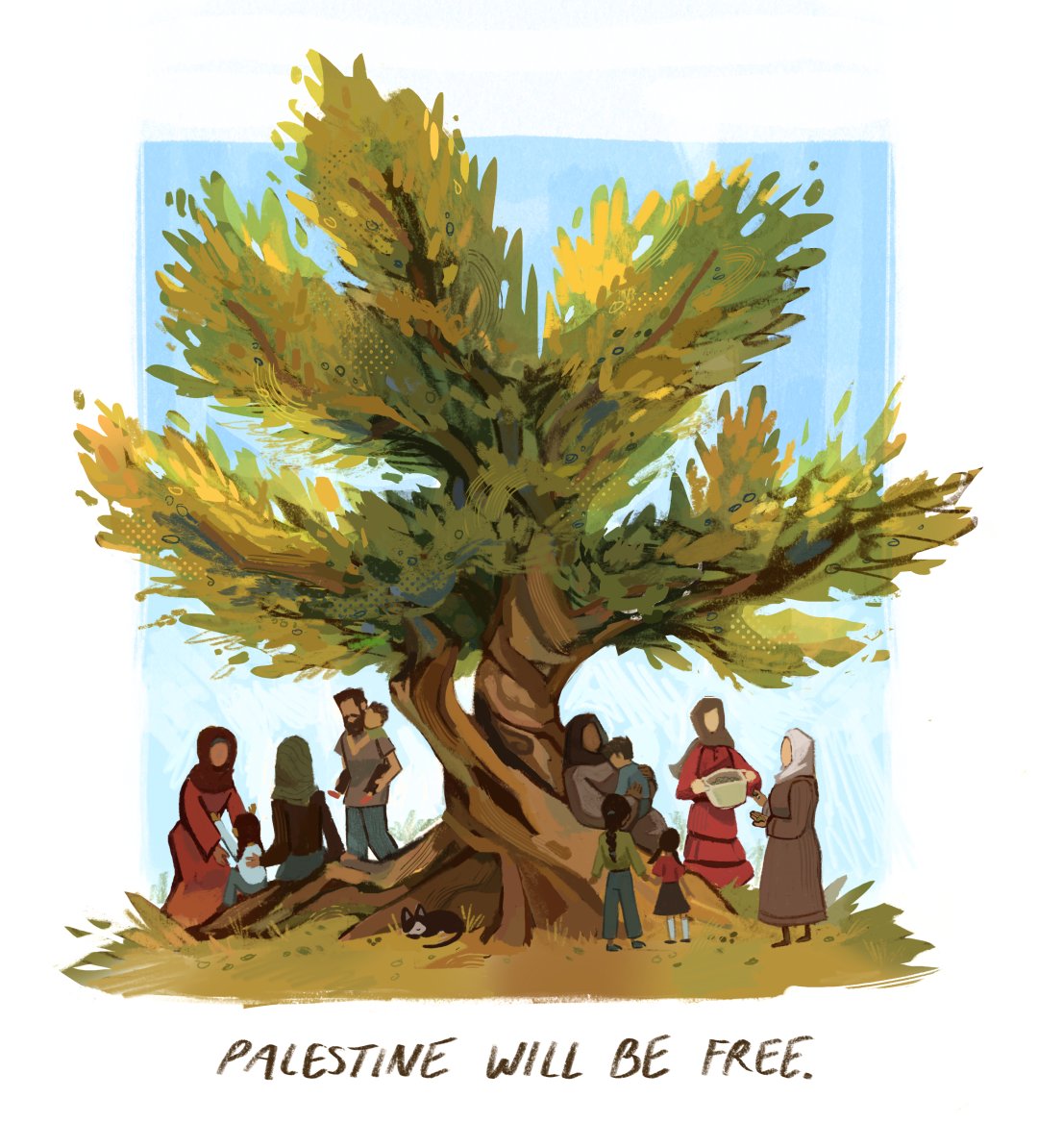 There will be Palestinian futures on Palestinian land.