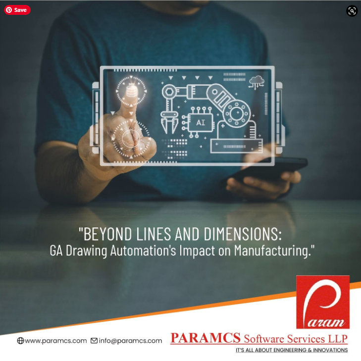 paramcs's tweet image. Dive into the future of manufacturing with the power of GA Drawing Automation! 🛠️
PARAMCS Software Services LLP
For More Information
Contact Us- +91 9975648490
🌐 paramcs.com
Email:- info@paramcs.com
#AutomationRevolution #ManufacturingInnovation #TechTransforms
