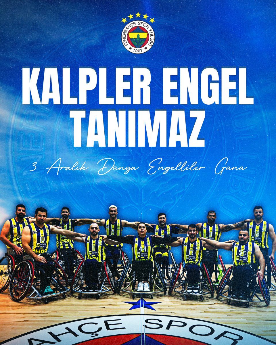Kalpler engel tanımaz.  💛💙
 
#3AralıkDünyaEngellilerGünü