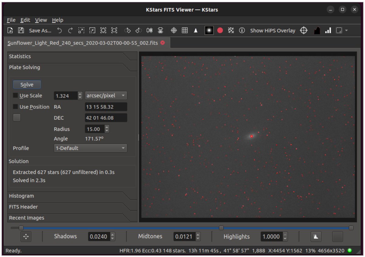stellarmate's tweet image. #KStars 3.6.8 is released for Windows, MacOS, &amp;amp; Linux. It brings many bug fixes and a few welcome features such as the Aberration Inspect tool and FITS Viewer solver. Many more cameras were added now to the Subexposure calculator.

knro.blogspot.com/2023/12/kstars…