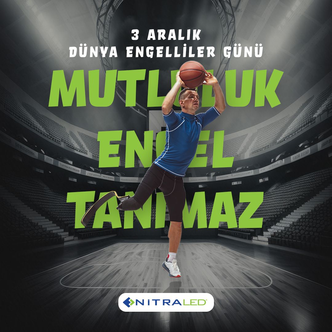 LedNitra's tweet photo. 3 Aralık Dünya Engelliler Günü'nde, farkındalık oluşturarak toplumsal dayanışmayı ve eşitlik için birlikte adım atalım.

#3aralıkdünyaengellilergünü https://t.co/0R08MAeW9v